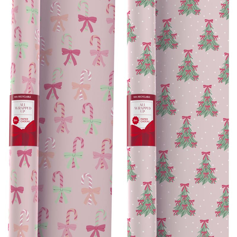 Papier cadeau 8m blush