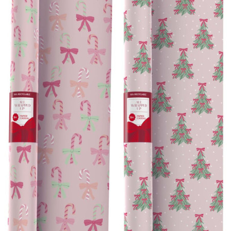 Papier cadeau 8m blush