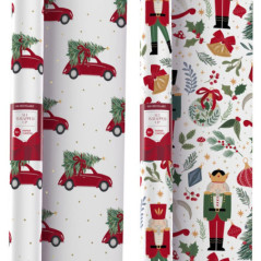 Papier cadeau 8m traditionnel