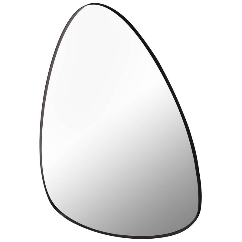 Miroir ovoide metal