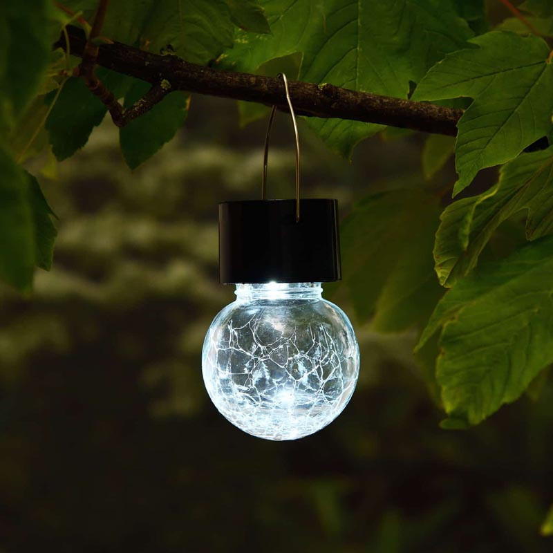 Suspension boules craqueles