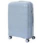 Valise pp 56 cm madrid bleu gris