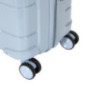 Valise pp 56 cm madrid bleu gris