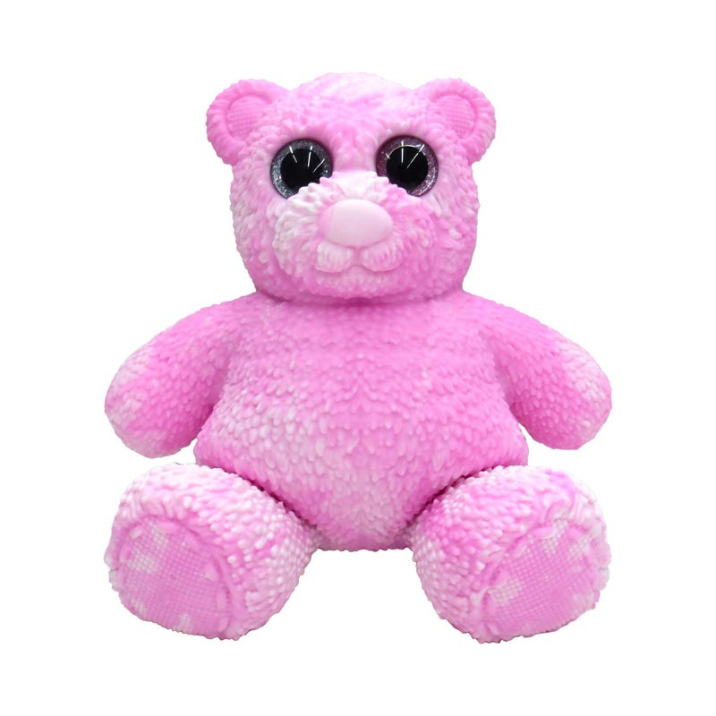 Figurine 28cm ourson rose