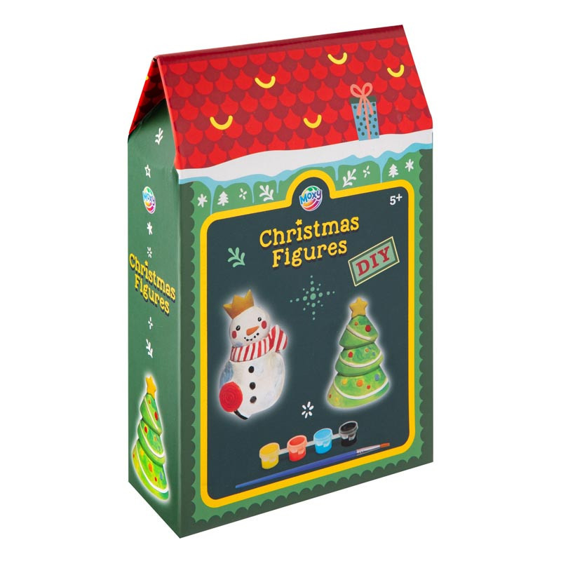 2 figurines de noel a peindre