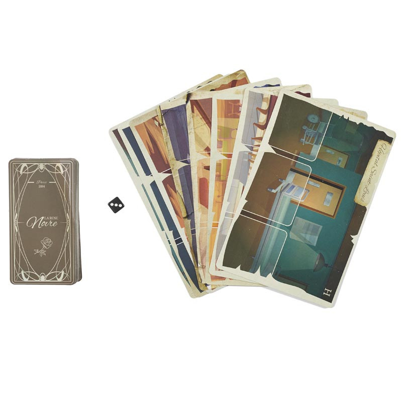 Jeu escape game la rose noire