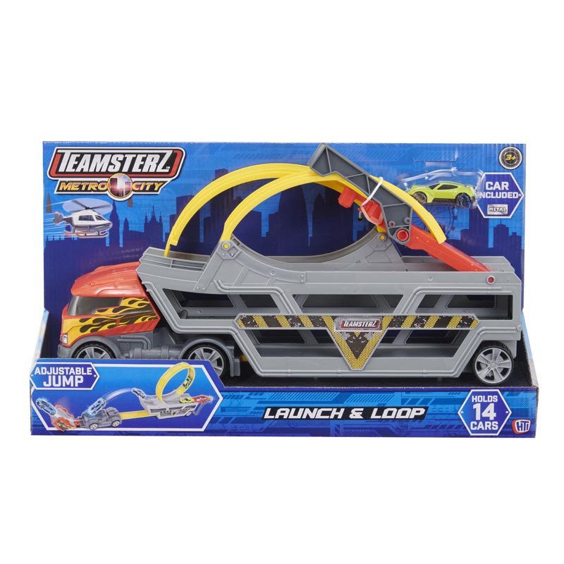 Camion a looping avec vehicules