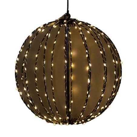Boule lum dia 30cm 160 led blanc