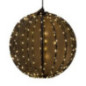 Boule lum dia 30cm 160 led blanc