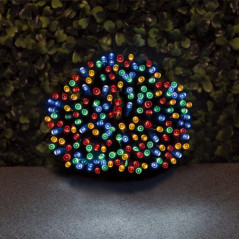 Guirlande solaire 400 led multic