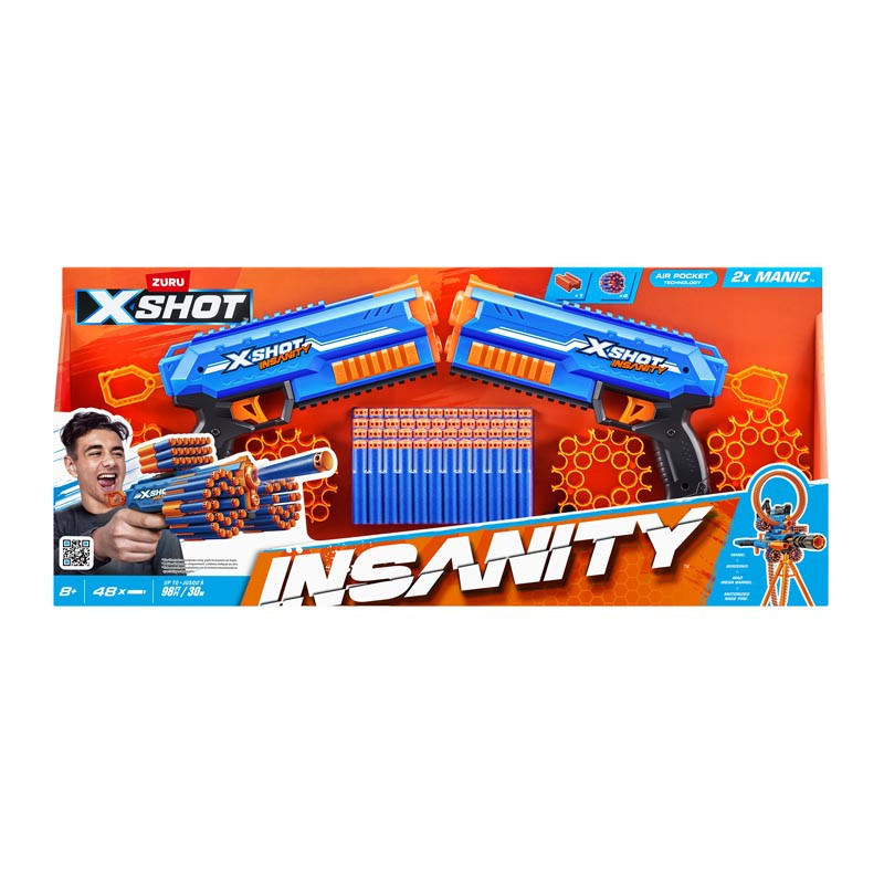 Set 2 pistolets insanity