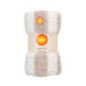 Plaid cosy 130x160cm beige et bl