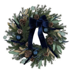 Couronne nAuds bleu led d70cm