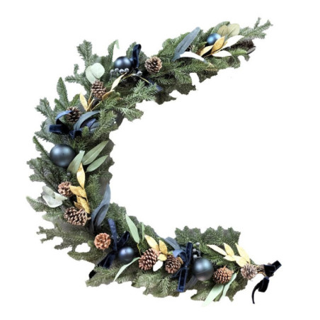 Guirlande nuds bleu led 180cm