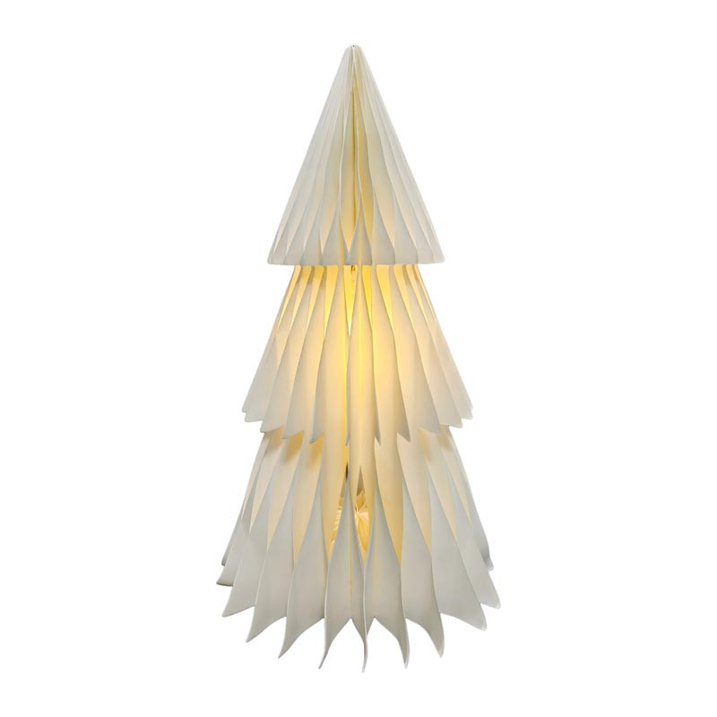 Sapin papier led h50cm