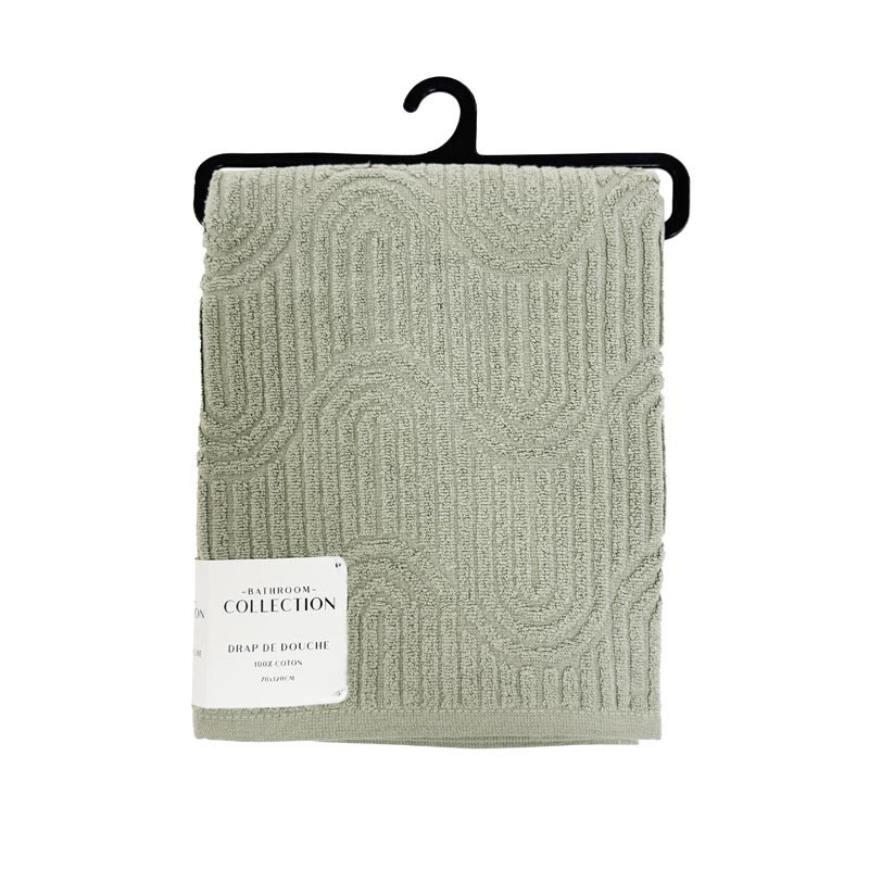 Serviette de douche 70x120 vert