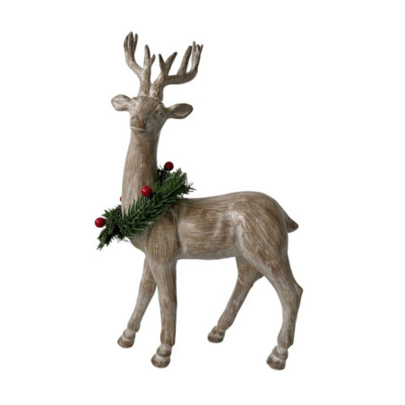 Renne de 29,5 cm avec couronne