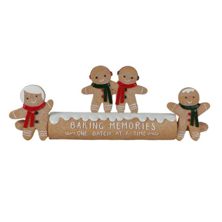 Famille de bonhommes de pain d'e