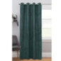Rideau velours cotele feuilles 1