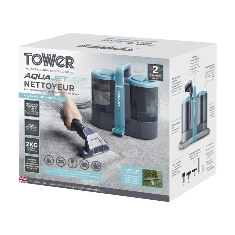 Aquajet shampouineuse avec manch