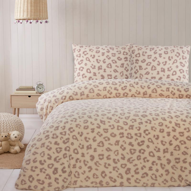 Parure polaire 240x220 leopard