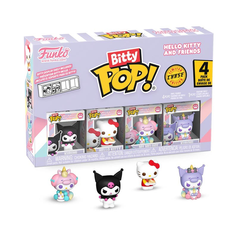 Bitty pop x4 sanrio