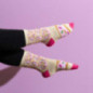 Chaussettes a croquer dessert