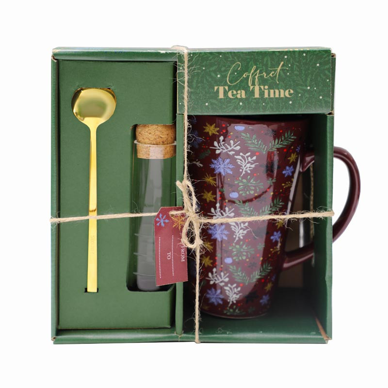 Coffret tea: mug a the infuseur