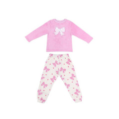 Pyjama fille polare nAud rose