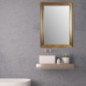 Miroir oslo 88x63cm or