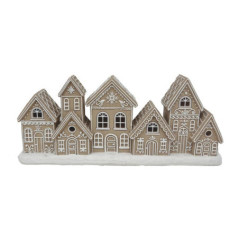 Bloc de 6 maison pain d'epices l