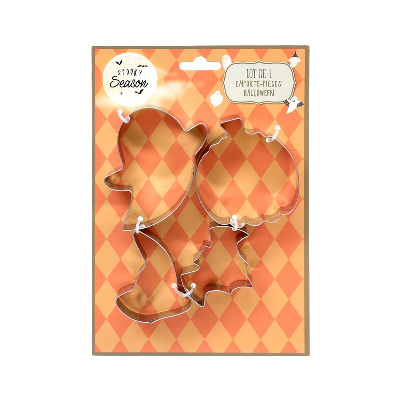 4 emporte-pieces halloween
