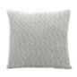 Coussin darci 50x50cm gris clair