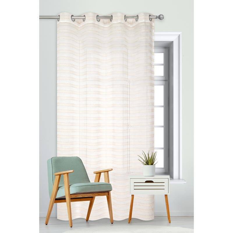 Voile oeillets epure 140x240cm b
