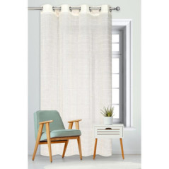 Rideau loops 140x240cm beige