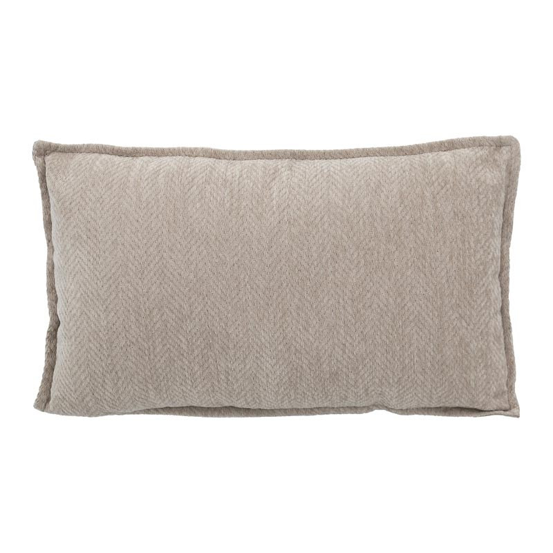 Coussin boucle 30x50cm beige