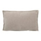 Coussin boucle 30x50cm beige
