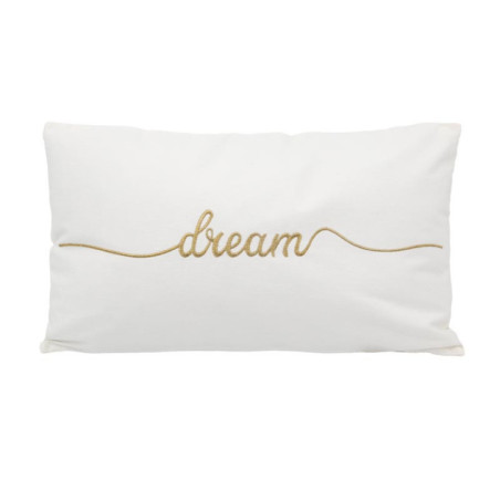 Coussin dream 30x50cm blanc