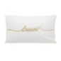 Coussin dream 30x50cm blanc