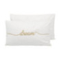 Coussin dream 30x50cm blanc