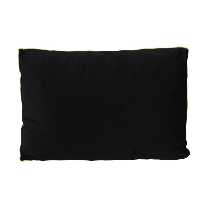 Coussin illana 40x60cm noir