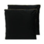Coussin illana 60x60cm noir