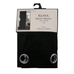 Rideau oeillets illana 140x240cm