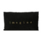 Coussin romantic 30x50 noir