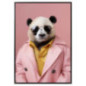 Cadre image panda 50x70cm