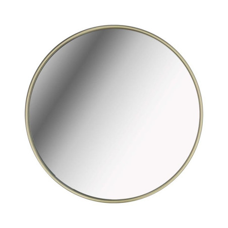 Miroir rond 50cm or
