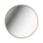 Miroir rond 50cm or