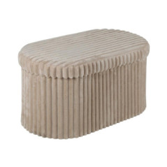 Coffre rangement ovale