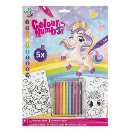 Colorie avec les chiffres