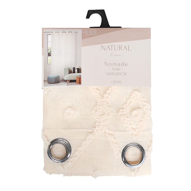 Voile nomade 140x240cm creme